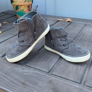 8 Toddler Gray Boy Boots